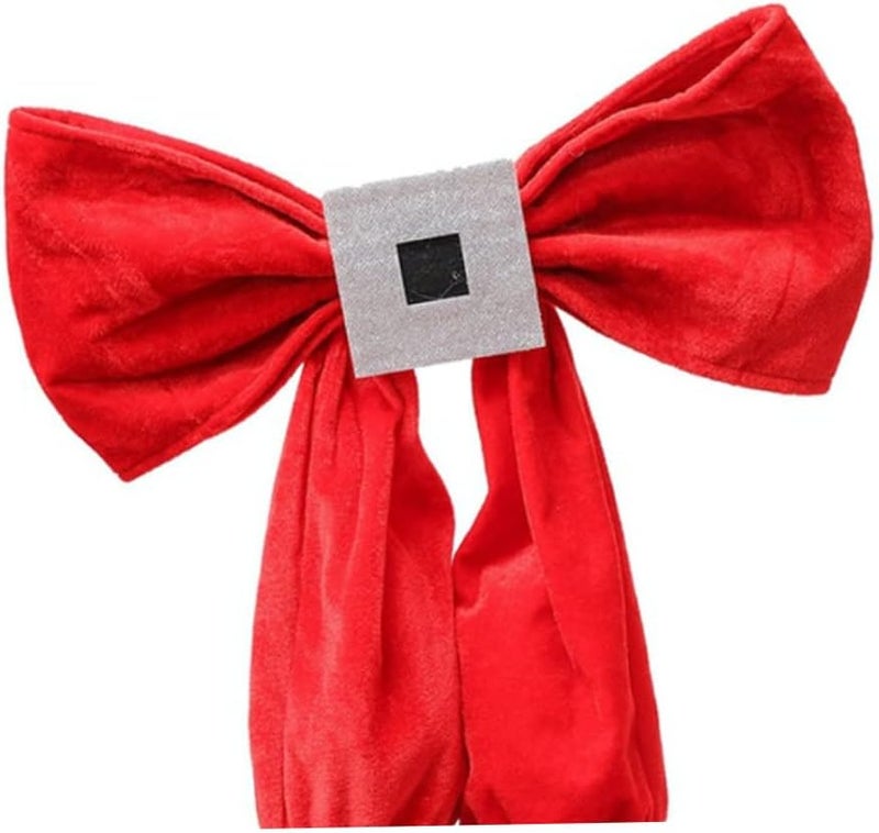 woobles Christmas Bow Elf Boots Pendant, Christmas Tree Bow Elf Boots Pendant Christmas Pedant Xmas Tree Hanging Ornament Cute Elf Boot Decoration for Christmas Elf Boot with Red and White Strip - Image 5